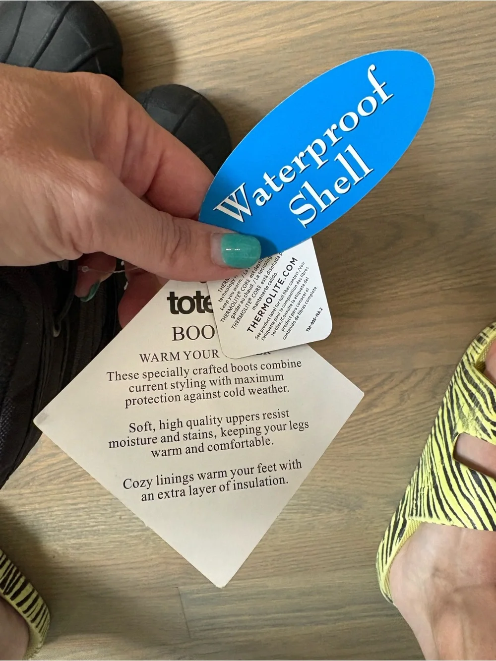 totes waterproof shell